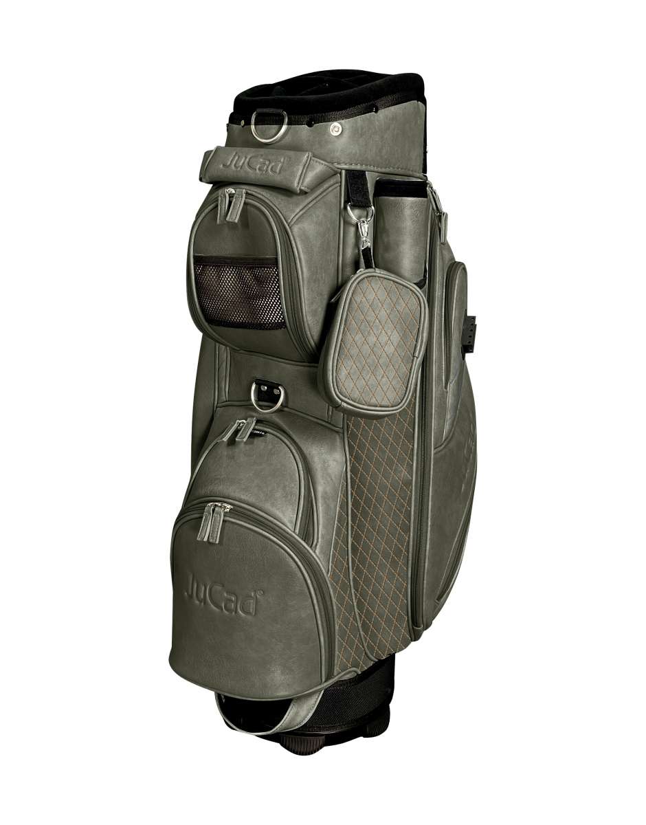 JuCad Style Cartbag Cartbags Jucad Golf dunkelgrün Arial rot
