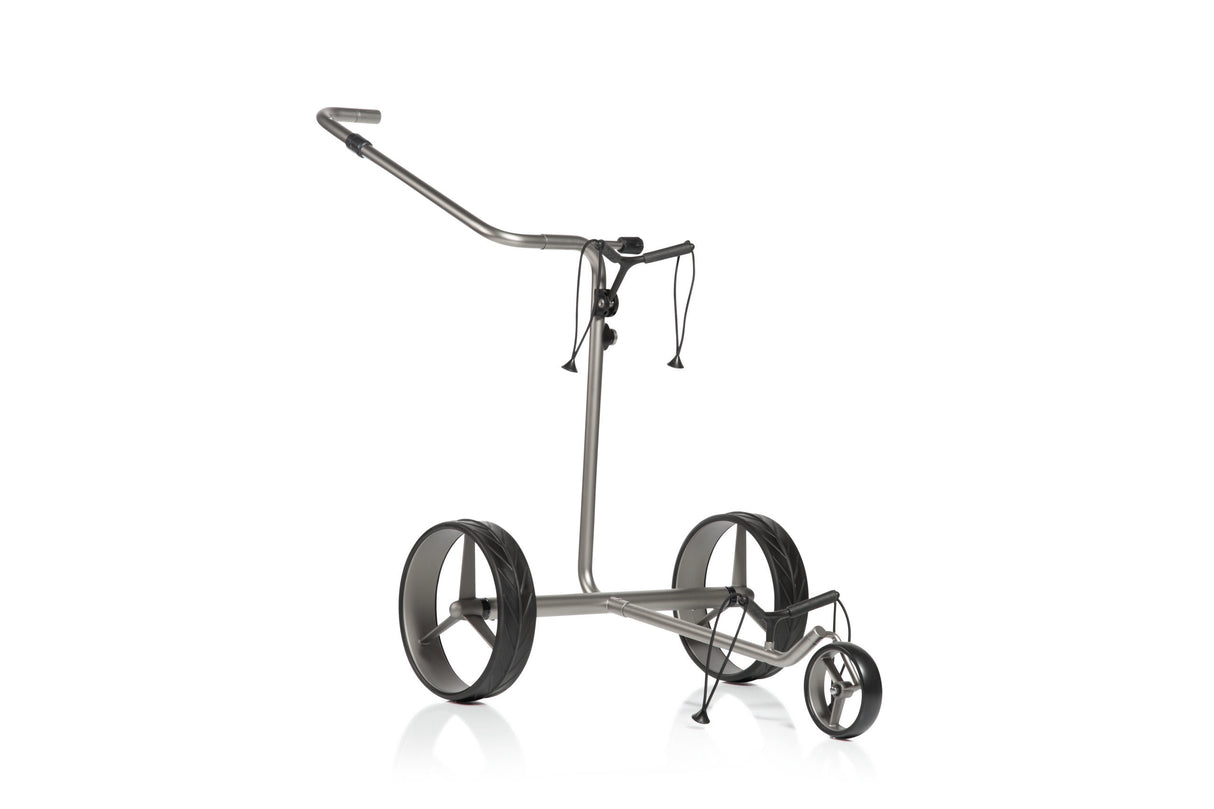 Jucad Drive Edelstahl 2.0 Elektro- Golftrolley Golftrolley Elektrisch Jucad Golf