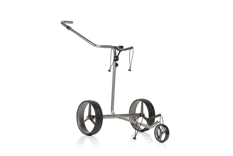 Jucad Drive Edelstahl 2.0 Elektro- Golftrolley Golftrolley Elektrisch Jucad Golf