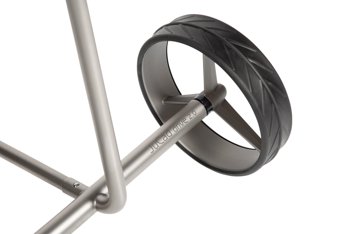 Jucad Drive Edelstahl 2.0 Elektro- Golftrolley Golftrolley Elektrisch Jucad Golf
