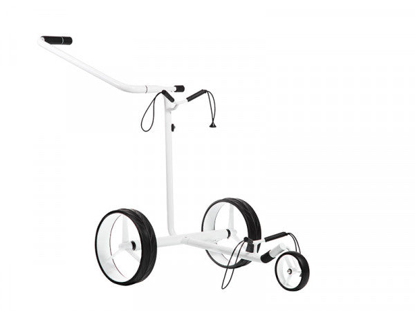 JuStar WHITE 1.0 Elektrotrolley Golftrolley Elektrisch Justar Golf