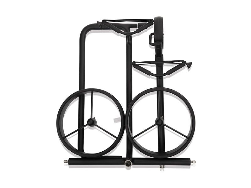 JuStar BLACK 3-Rad manuell Golftrolley