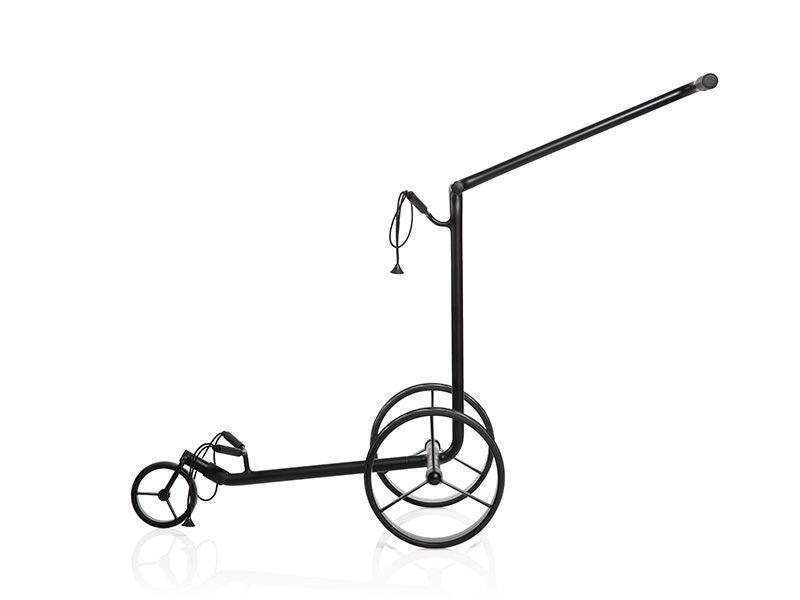 JuStar BLACK 3-Rad manuell Golftrolley