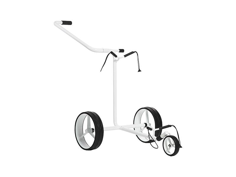 JuStar WHITE 3-Rad manuell Golftrolley