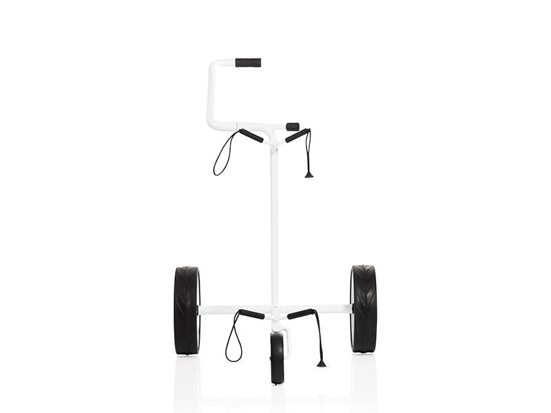 JuStar WHITE 3-Rad manuell Golftrolley