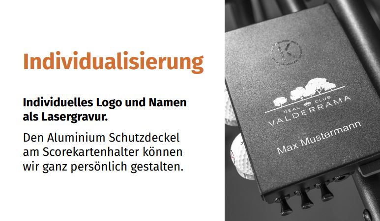 Kiffe Hybrid Scorekartenhalter Kiffe Golf