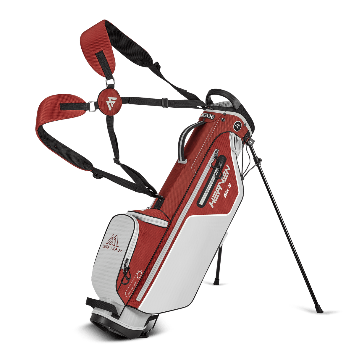 Big Max Heaven Six G Standbag Cartbags Big Max Merlot-Off White