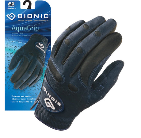 Bionic Aquagrip Ladies Glove - Navy Big Max S Left