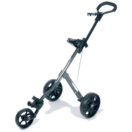 Big Max Lite Max III Golftrolley Drei-Rad Golftrolley Big Max Schwarz