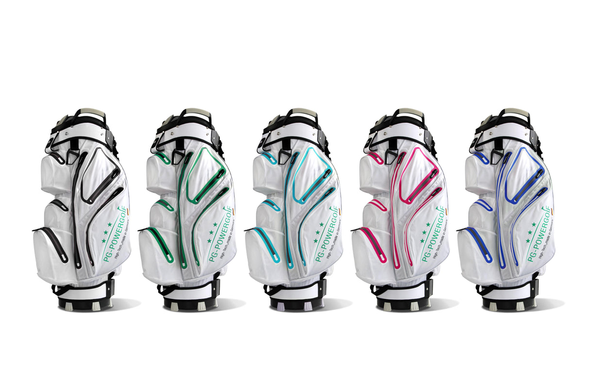 Powergolf Bag Lock 90 DryM – Modell 2025 Golfbags und Taschen PG-Powergolf weiß-schwarz