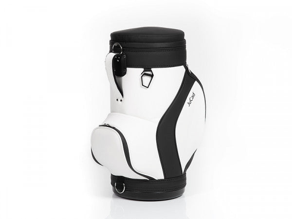 JuCad Sitzhocker mit Getränkekühler Jucad Golf Schwarz-Weiß