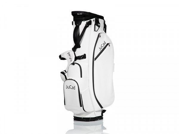 JuCad 2 in 1 First Class Hybrid Golfbag Cartbags Jucad Golf Weiß