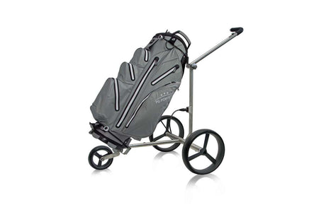 PG-Powergolf Challenger Steel Lithium-Ionen-Akku 45+ Loch (Inkl. Zubehör) Golftrolley Elektrisch PG-Powergolf