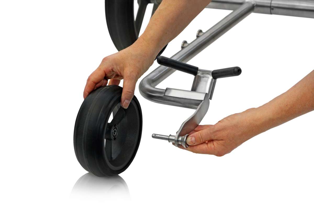 PG-Powergolf Challenger Steel (Lithium-Ionen-Akku 45+ Loch) Golftrolley Elektrisch PG-Powergolf