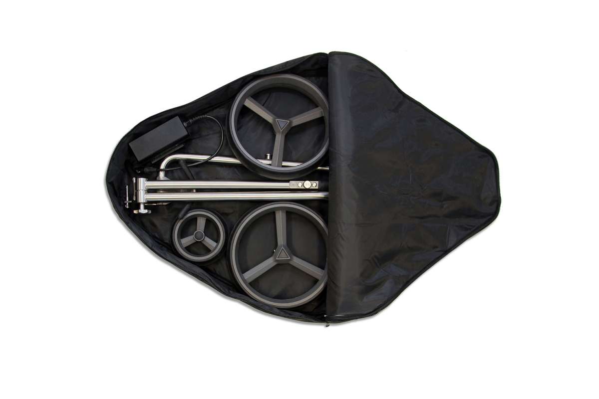 PG-Powergolf Challenger Steel (Lithium-Ionen-Akku 45+ Loch) Golftrolley Elektrisch PG-Powergolf