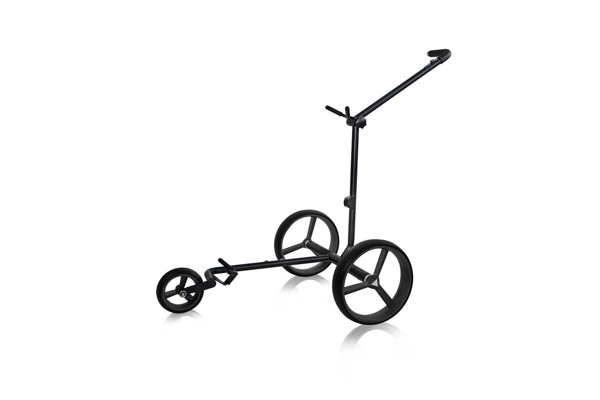 "Special" PG-Powergolf Nitro Flat Black (Inkl Zubehör) Golftrolley Elektrisch PG-Powergolf