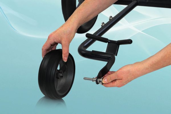 "Vorführmodell" Nitro Flat Black Pearl Golftrolley Elektrisch PG-Powergolf