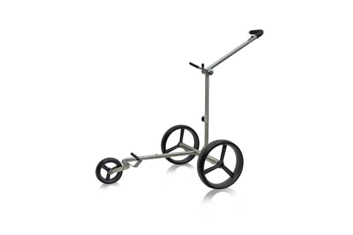 "Vorführmodell" Challenger Flat Black Pearl Golftrolley Elektrisch PG-Powergolf