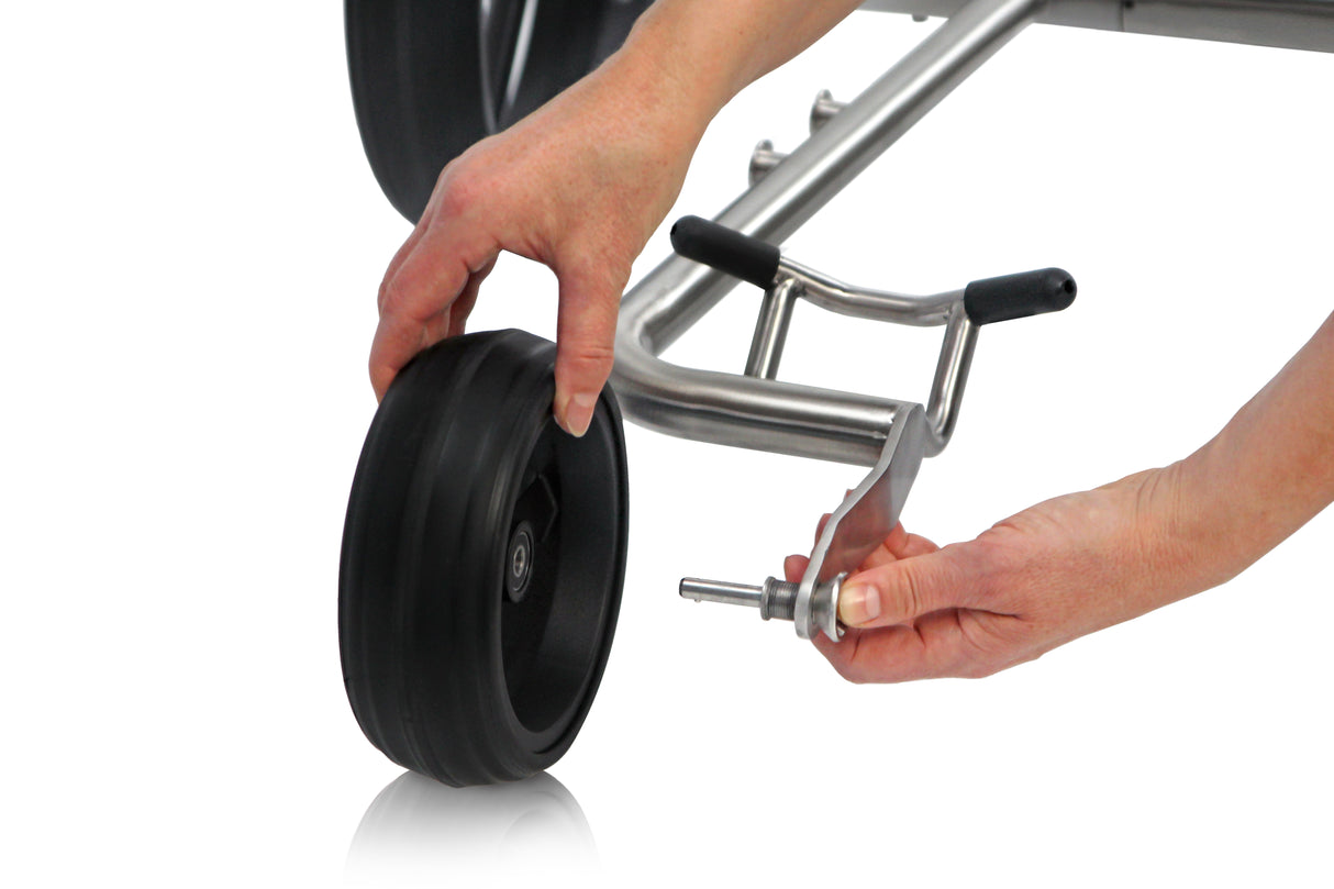 PG-Powergolf SteelCad Zorro Flat Elektrotrolley Lithium-Ionen-Akku 45+ Loch (Inkl. Zubehör) Golftrolley Elektrisch PG-Powergolf