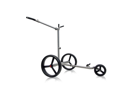 PG-Powergolf SteelCad Zorro Flat Elektrotrolley Lithium-Ionen-Akku 45+ Loch (Inkl. Zubehör) Golftrolley Elektrisch PG-Powergolf