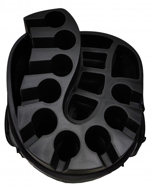 Leisure Golf Watersafe Organizer Cartbag schwarz/rot Cartbags Leisure Golf