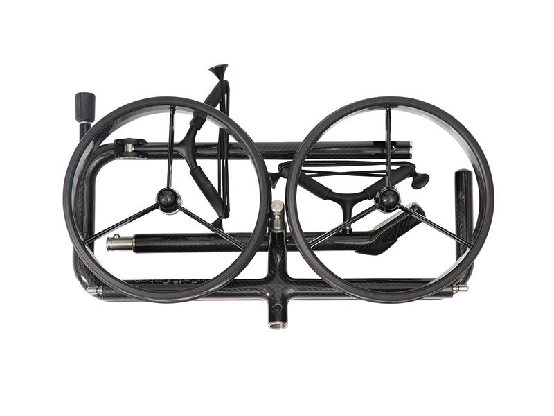 Jucad Carbon Shine Golftrolley Zwei-Rad Golftrolley Jucad Golf