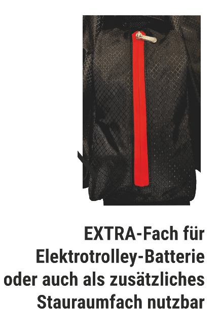 Bennington QO 9 - WATER RESISTANT, Bennington Golf, Cartbags, Extra Fach für Batterie oder Stauraum , - Golf24.com