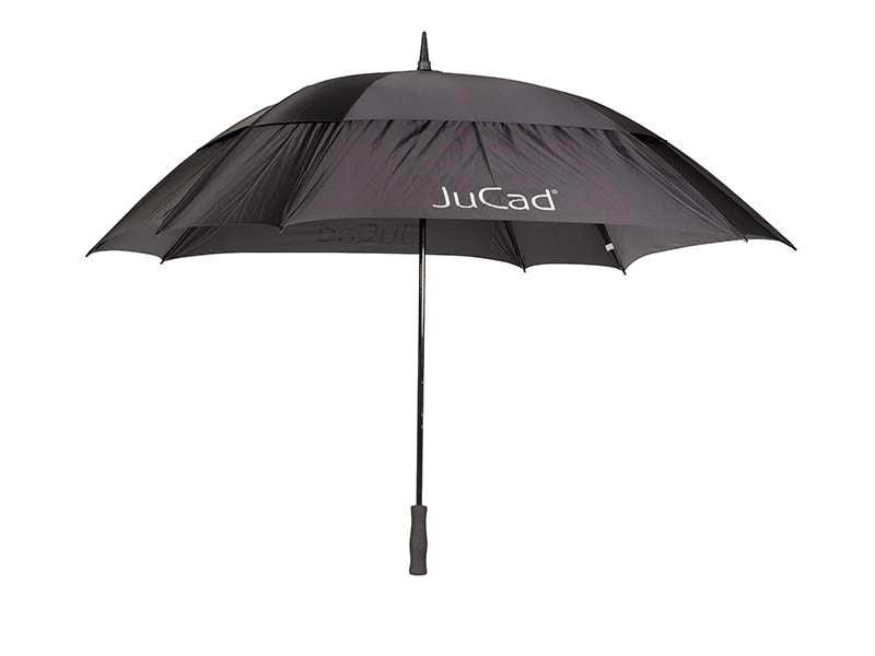 JuCad Schirm Windproof ohne Schirmstift Jucad Golf Schwarz