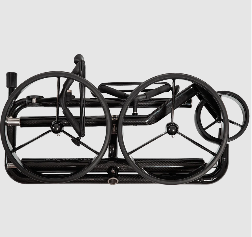 JUCAD CARBON TRAVEL 2.0, schwarz-glänzend (3K Design) Golftrolley Elektrisch Jucad Golf