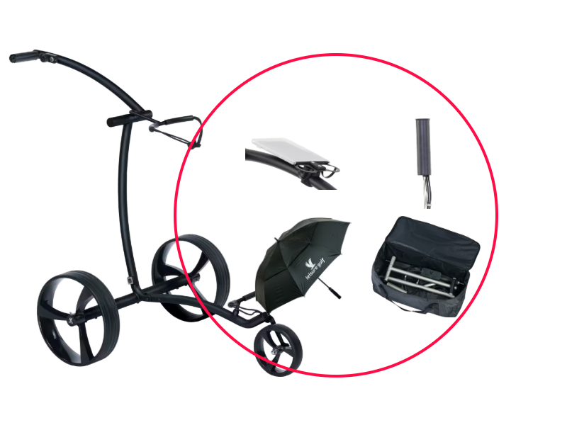 Leisure Golf Spirit Curve chariot électrique 2025