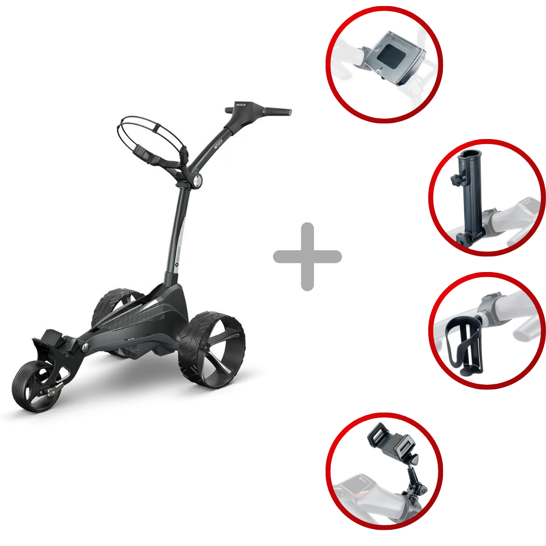 Motocaddy M-TECH GPS Ultra Lithium Elektro Trolley 2025 Golftrolley Elektrisch Motocaddy Golf