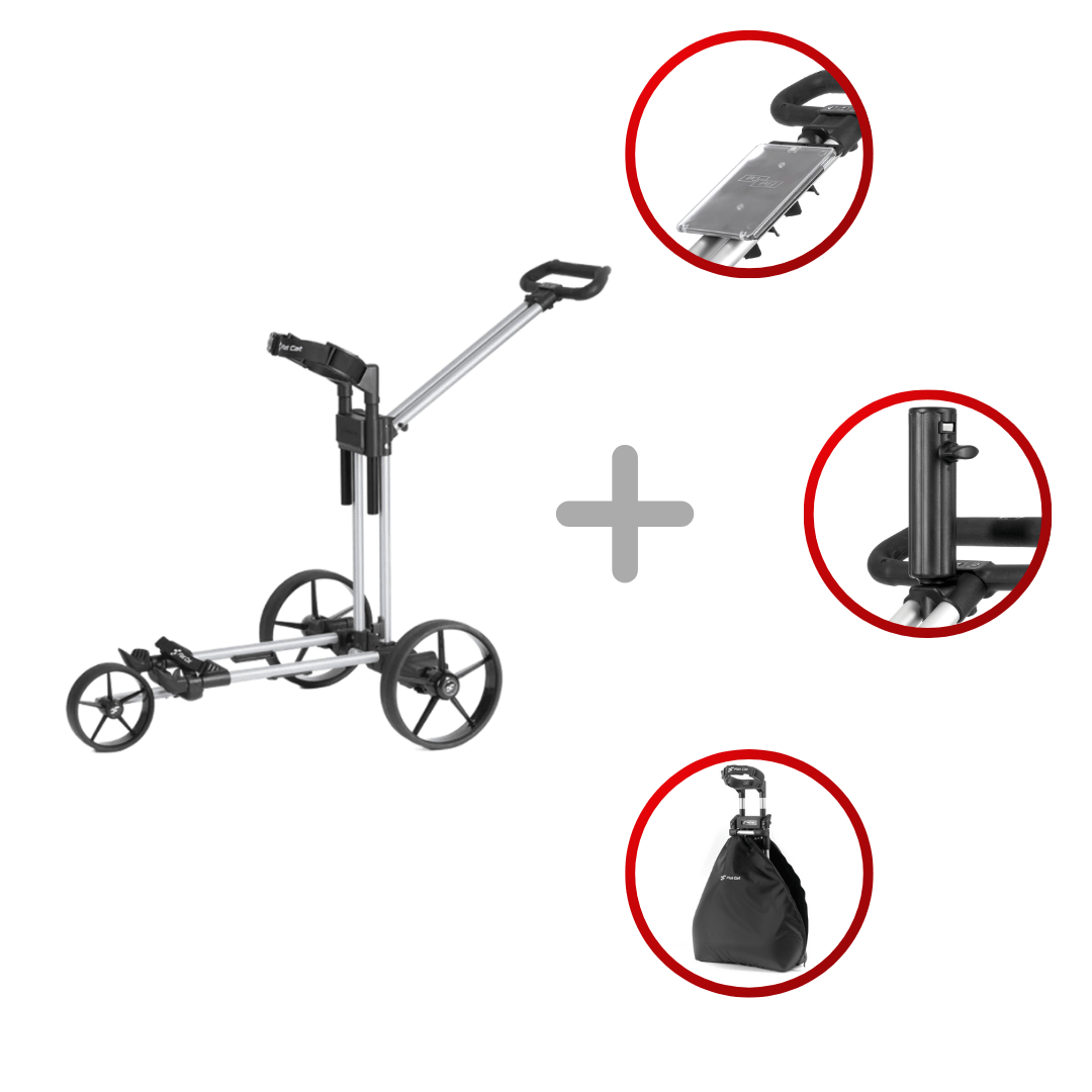 Flat Cat Go Plus Golftrolley Elektrisch Flat Cat Golf