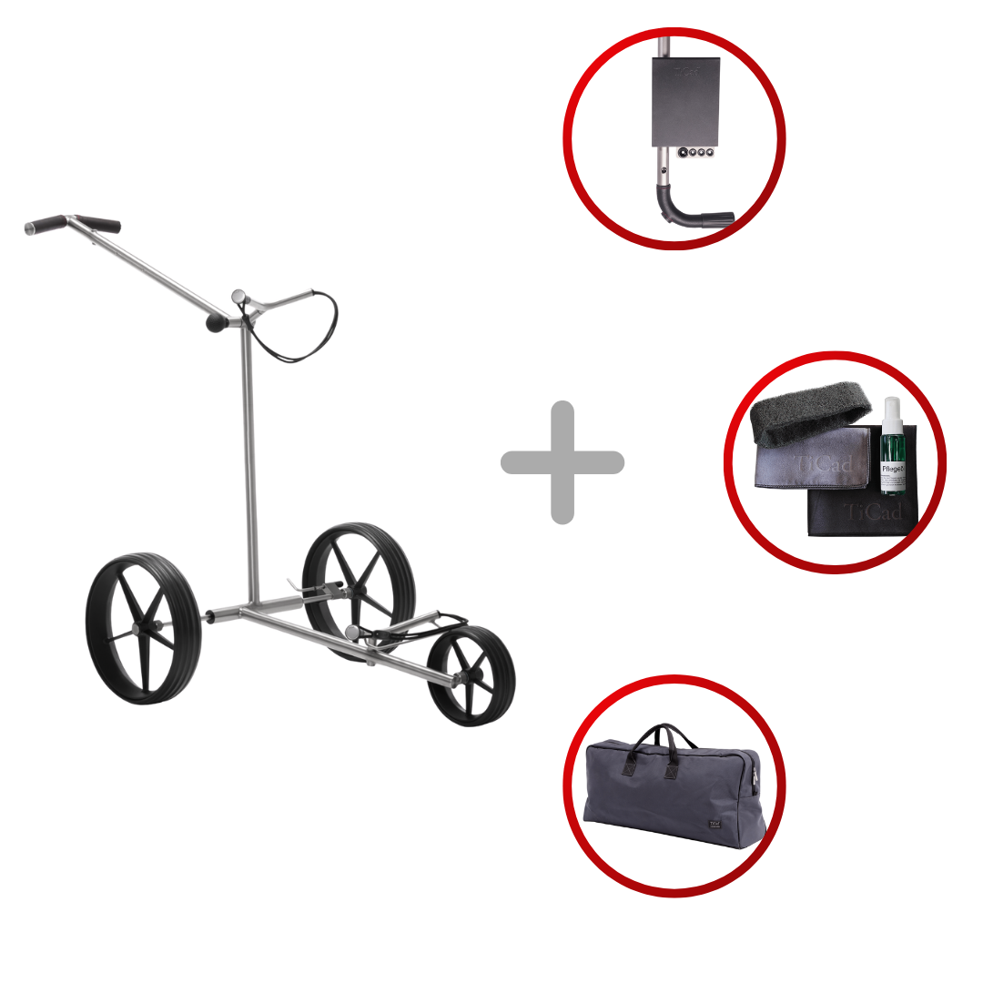 TiCad Canto Golftrolley Drei-Rad - 2025 Golftrolley TiCad Golf