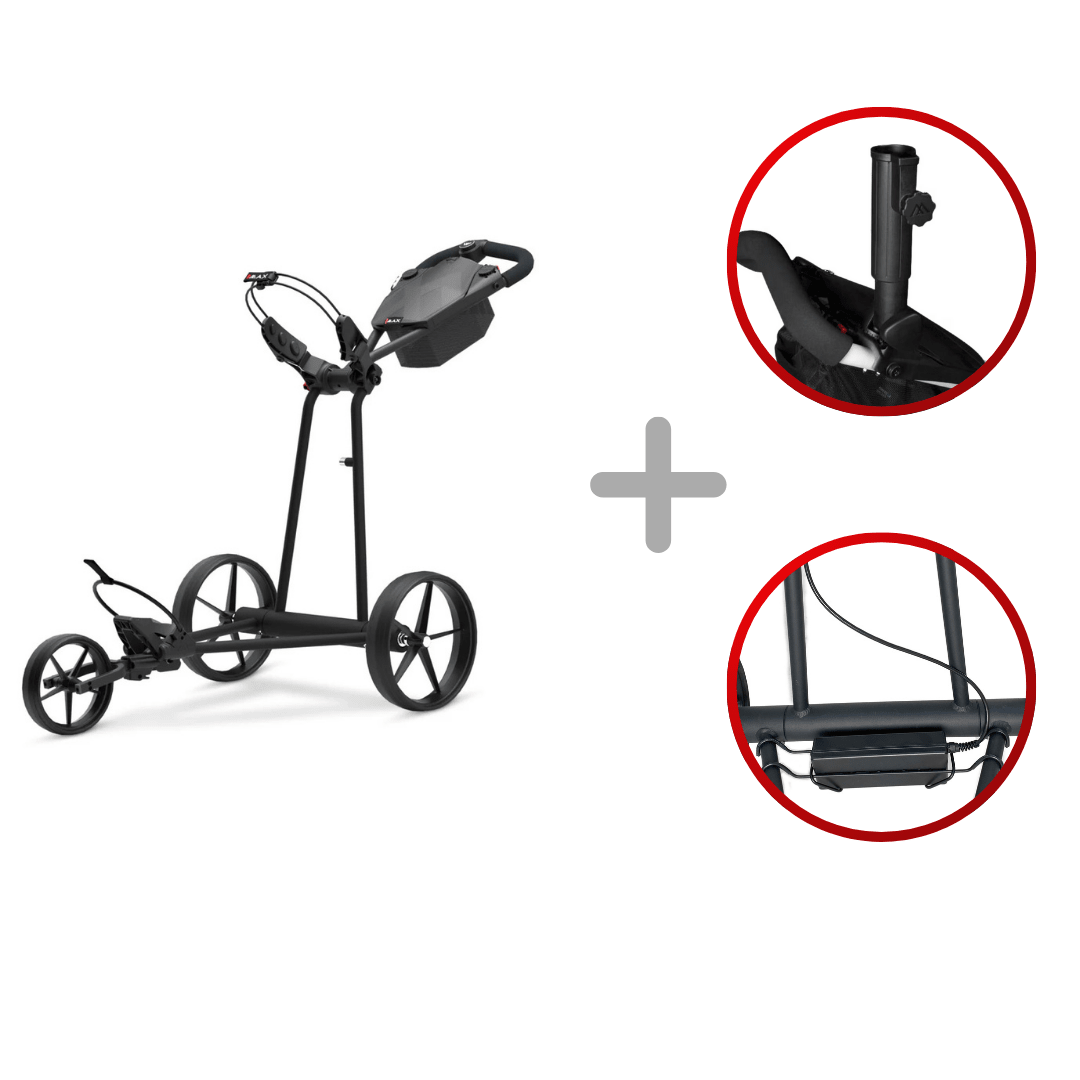 Chariot électrique Big Max e-TI (accessoires inclus)