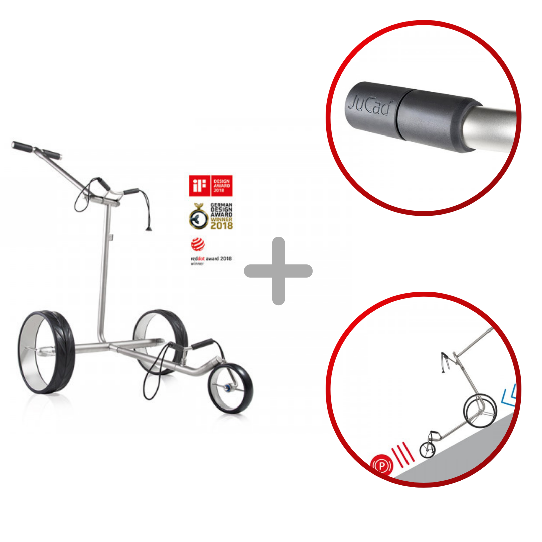 Jucad Ghost Titan 2.0 Elektro- Golftrolley Golftrolley Elektrisch Jucad Golf