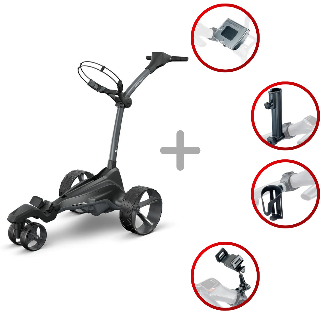 Motocaddy M7 GPS REMOTE Ultra Lithium Elektro-Trolley 2025 Golftrolley Elektrisch Motocaddy Golf