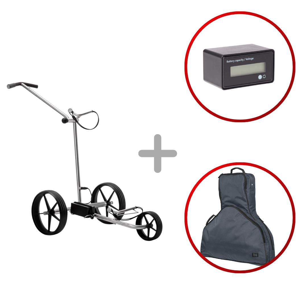 TiCad Voyage Elektro- Golftrolley - 2025 Golftrolley Elektrisch TiCad Golf