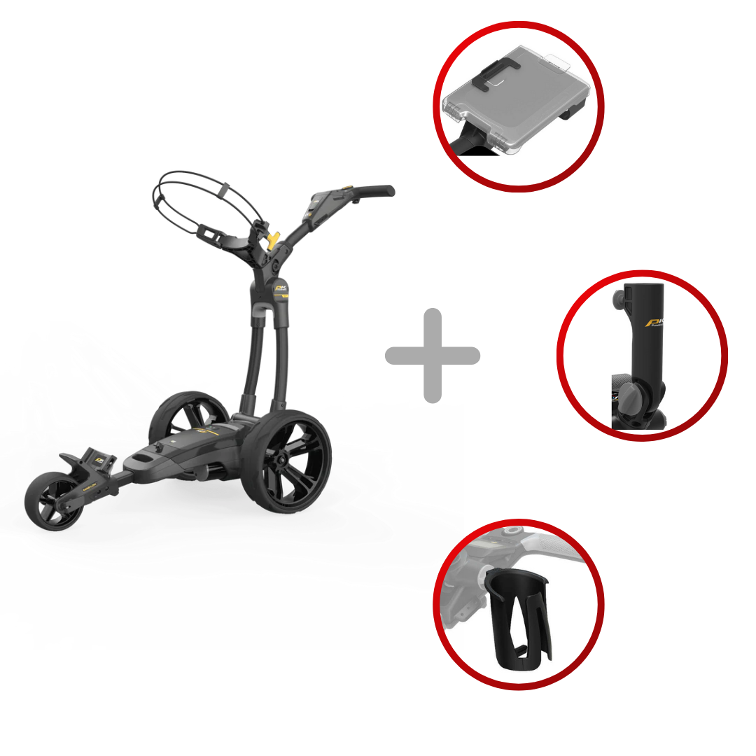 CT2 EBS XL Lithium 2025 - Inkl. Zubehör Golftrolley Elektrisch PowaKaddy