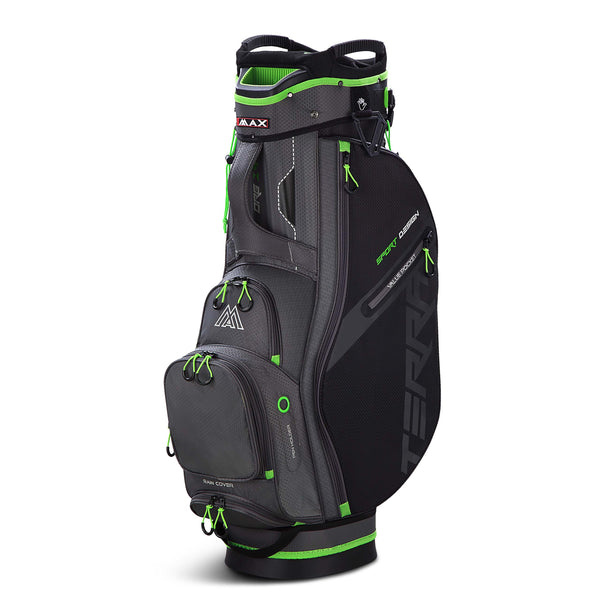 Big Max Terra Sport Cartbag Cartbags Big Max Charcoal-Black-Lime