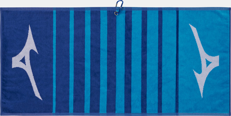 Mizuno RB Tour Handtuch - 3er Pack Mizuno Golf Blau/Weiß