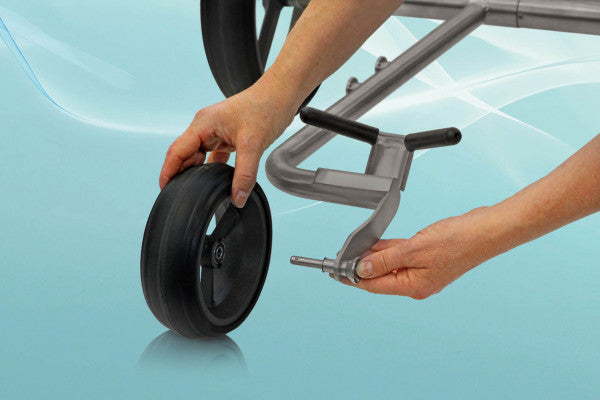 PG Powergolf Challenger Flat Titan (Lithium-Ionen-Akku 45+ Loch) Golftrolley Elektrisch PG-Powergolf