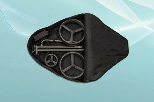 PG Powergolf Challenger Flat Titan (Lithium-Ionen-Akku 45+ Loch) Golftrolley Elektrisch PG-Powergolf