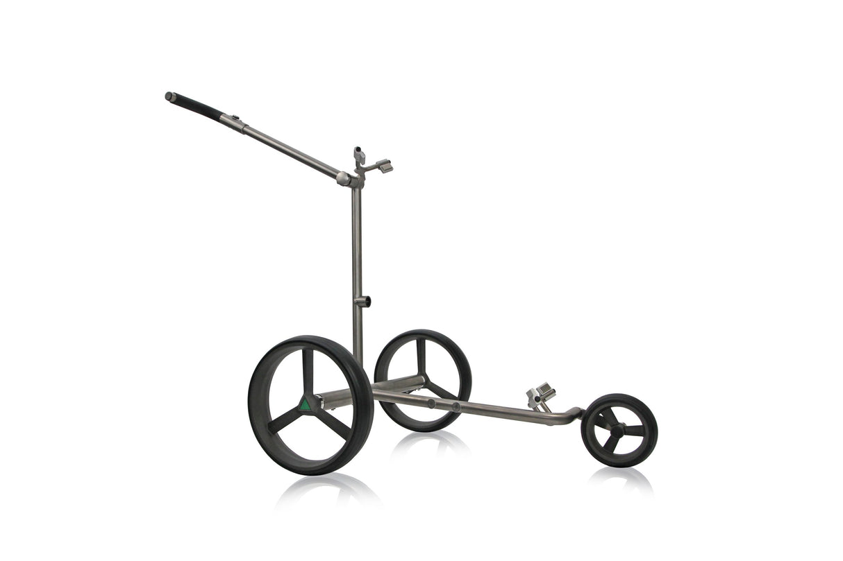 PG-Powergolf TitanCad Zorro Flat Elektrotrolley Lithium-Ionen-Akku 45+ Loch (Inkl. Zubehör) Golftrolley Elektrisch PG-Powergolf