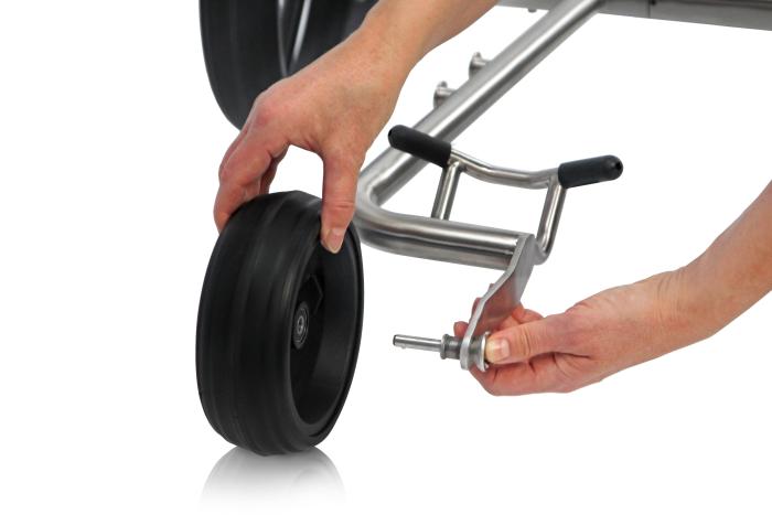 PG-Powergolf TitanCad Zorro Flat Elektrotrolley Lithium-Ionen-Akku 45+ Loch (Inkl. Zubehör)