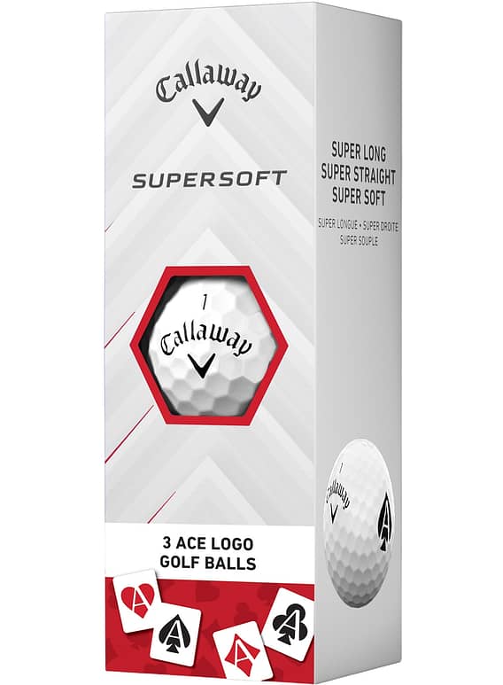 Callaway Supersoft Golfbälle Aces Limited Edition 2025 - 12er Pack Golfbälle Callaway