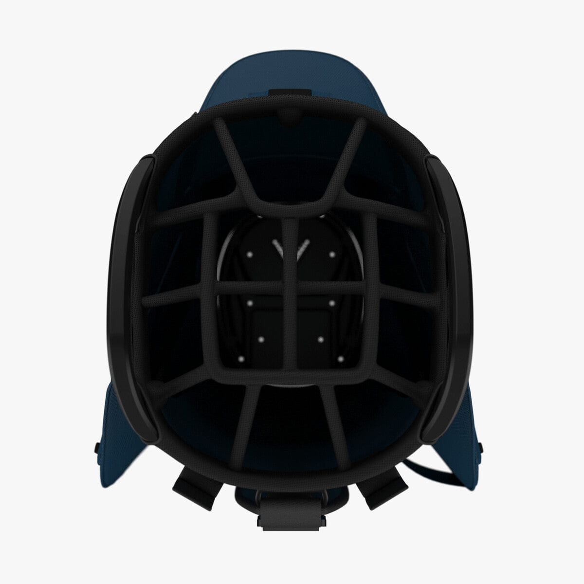 Marineblaues Callaway Chase 14 Cart Bag mit 14-fach Unterteilung und gepolsterten Fächern.
