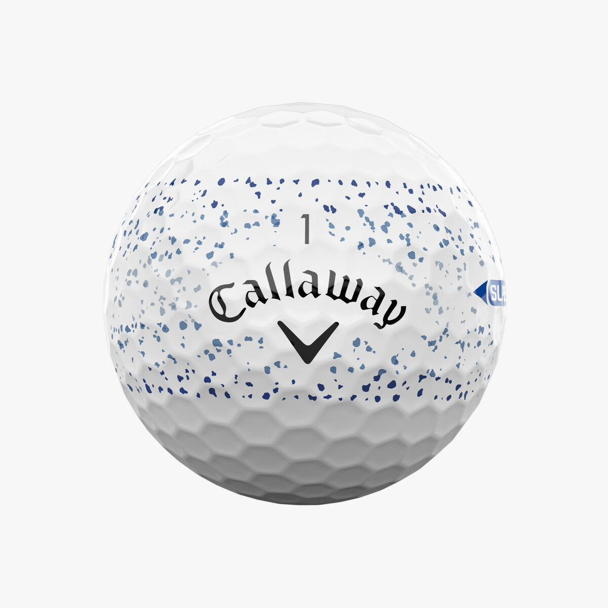 Callaway Supersoft Splatter 360 Golfbälle blau – 12er Pack Golfbälle Callaway