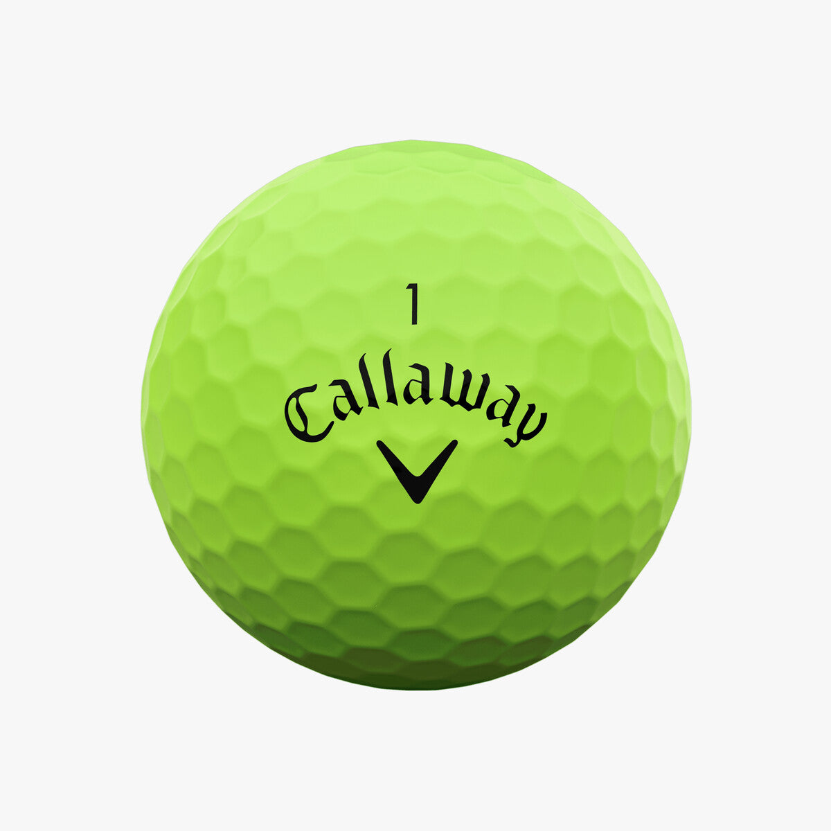Callaway Supersoft Matte Golfbälle grün – 12er Pack Golfbälle Callaway