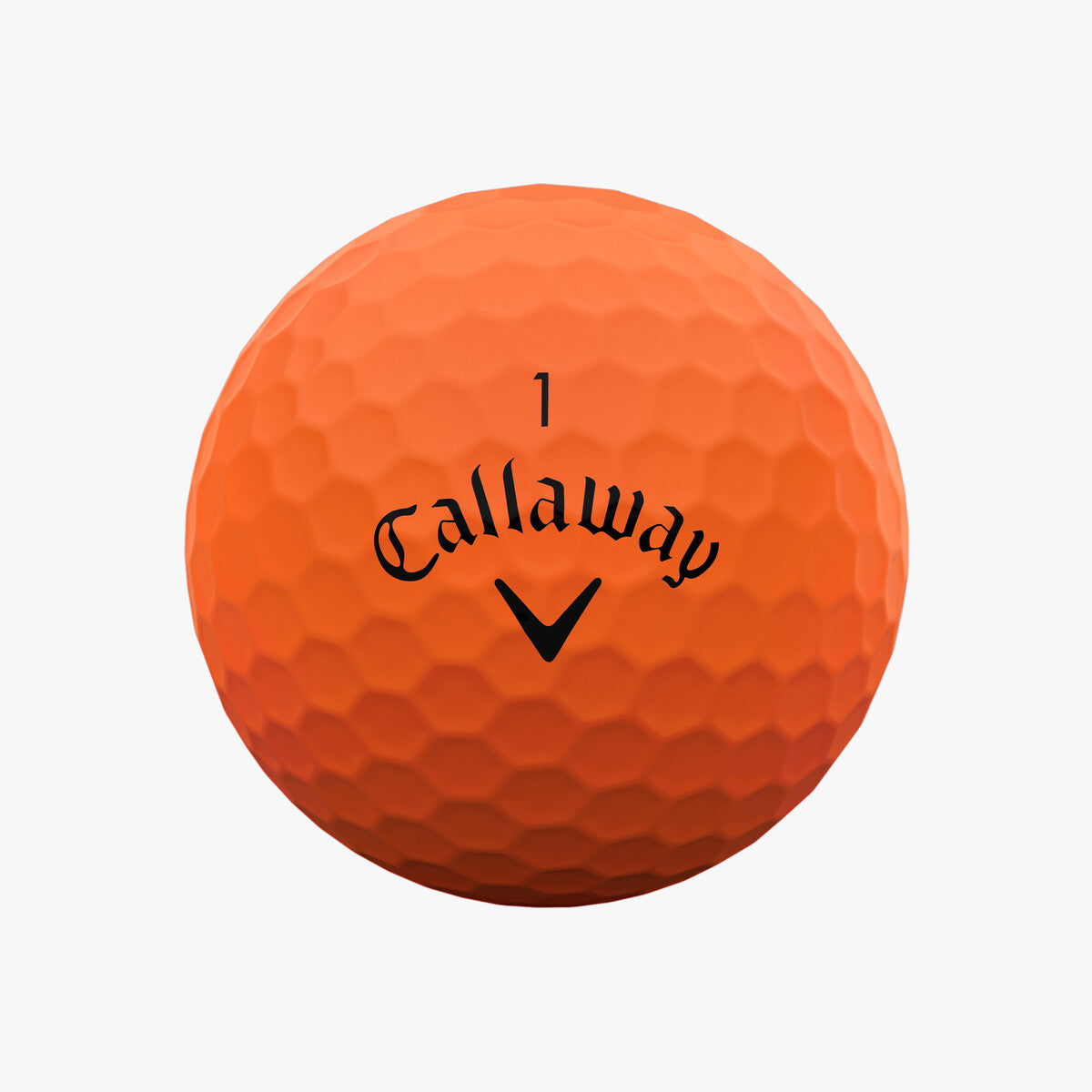 Callaway Supersoft Matte Golfbälle orange – 12er Pack Golfbälle Callaway