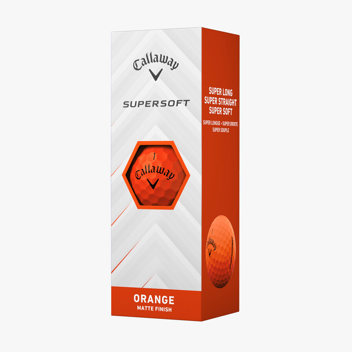 Callaway Supersoft Matte Golfbälle orange – 12er Pack Golfbälle Callaway
